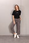 RENKLİA DESENLİ GÜNLÜK PANTOLON