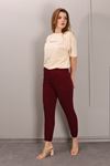 RENKLİA BORDO JOGGER EŞOFMAN ALTI