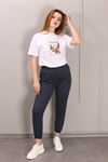 RENKLİA ANTRASİT JOGGER EŞOFMAN ALTI